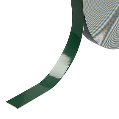 두배는 녹색 높은 끈기 있는 PE 폼 테이프 하얀 흑색 컬러를 측면을 댔습니다