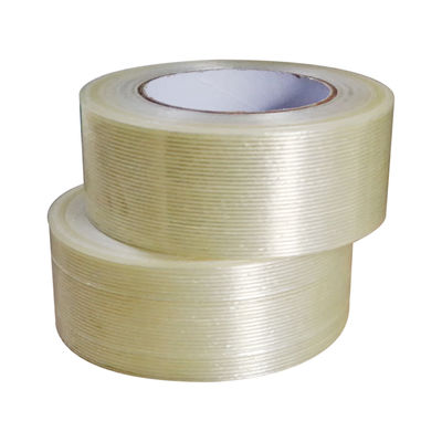 방수 단방향 유리 섬유 필라멘트 테이프, 150mic 두께 및 48mm*40m 크기, 묶음용