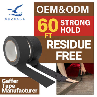 산업용 천 가퍼 테이프 이벤트 생산 바닥 케이블 안전 일시 고정