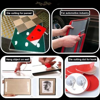 듀얼 사이드 PE 폼 테이프 아크릴 접착력 열 저항성 10mm x 10m