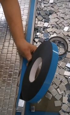 Double Sided Self Adhesive PE Foam Tape with 1mm Thickness for Wheel Weight Balancing ISO 9001 Certified