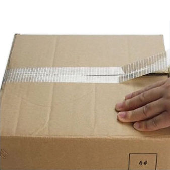 48mm*20m 크기 및 150mic 두께의 실링 및 마스킹용 단면 투명 유리 섬유 접착 테이프