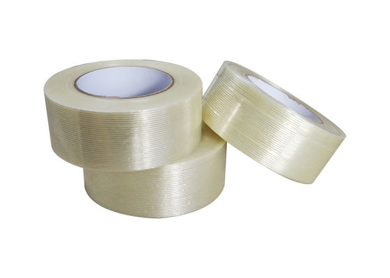 방수 단방향 유리 섬유 필라멘트 테이프, 150mic 두께 및 48mm*40m 크기, 묶음용