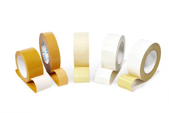 Wholesale Double Sided Adhesive Carpet Tape from China Factory Pressure Sensitive & Hot Melt Rubber for Bag Sealing & Binding