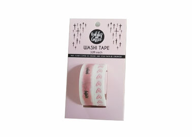 관례는 플라스틱 핵심 Washi 종이 테이프를 인쇄했습니다